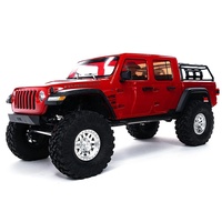 Modèle de voiture RC SCX10 III 1/10ème 4x4 Rock Crawler Gladiator JT avec essieux portiques, fonction de dérapage, moteur brossé, camion SUV, sans batterie AXI03006