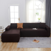 Housses de protection élastiques modernes matelassées pour canapé d'angle 1/2/3/4 places, entièrement enveloppantes et lavables à 100 %