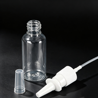 Mini Botellas de Spray Nasal de Plástico de 60ml 80ml 100ml, Pulverizadores de Niebla Fina Recargables Vacíos, Botellas de Perfume y Maquillaje Cosmético