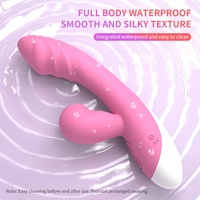 JT Silikon Wasserdichter Wiederaufladbarer Analplug Klitoris-Nippel-Sauger Vaginaler Vibrationsmassagestab Erwachsenen-Spielzeug