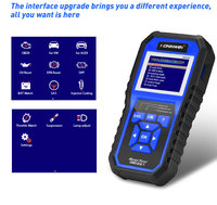Herramienta de Diagnóstico Automotriz de Sistema Completo, Escáner de Problemas para Audi, VW, Skoda, KONNWEI KW450 en Inglés o Alemán