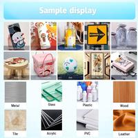 Petite imprimante UV de bureau A3, imprimante UV pour badge, thermos, montre, imprimante DTF, imprimante à jet d'encre pour bouteille en acrylique, film AB