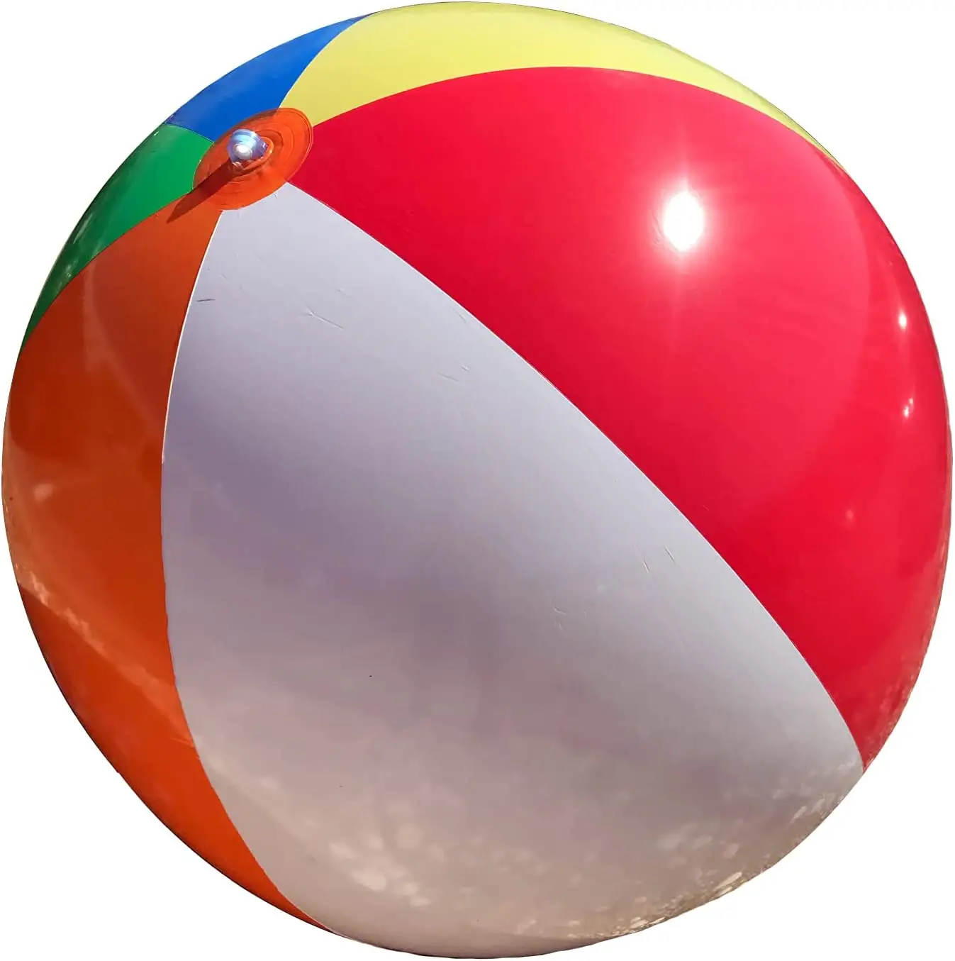 Red Orange Yellow Green Blue White Inflatable Ball for Beach for summer kids swimming pool