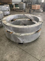 Flanges forgées à face plate en acier au carbone A105 de grande taille DN1200 DN1400 pour la construction et l'installation de pipelines de gaz naturel ANSI B16.5