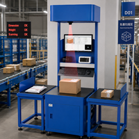 Máquina de Pesaje y Lectura de Códigos de Barras para Paquetes con Banda de Acero Inoxidable de Alta Capacidad, Clasificación y Escaneo Automatizados DWS Estáticos YJ-INTL 3000