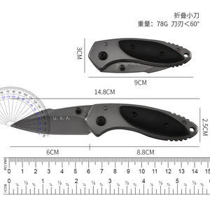 มีดพับอเนกประสงค์ BK X11 สแตนเลส ด้ามไม้ ปรับแต่งได้ตามต้องการ OEM มีดพกพา EDC สำหรับตั้งแคมป์ - Product Image 2