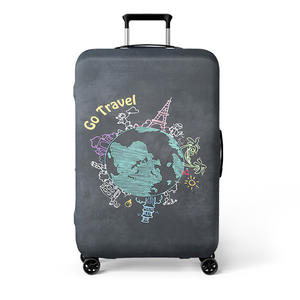 Housse de <span class=keywords><strong>bagage</strong></span> élastique en polyester Housse de valise promotionnelle en spandex protecteur - Product Image 1
