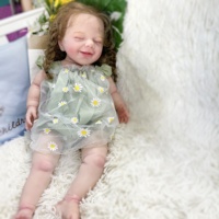 Nouveau Reborn bébé poupée corps doux 100% à la main 3D peau avec des veines Visbile collection Art poupée cadeaux de noël poupées