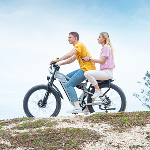 Bicicleta de Montaña de Alta Potencia con Doble Motor sin Escobillas, 48V2000W, Aluminio, Neumáticos Gruesos de 26*3.0, 17.5AH, 48km/h - Product Image 2
