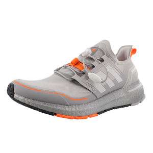 Adidas Ultraboost <b>Mens</b> <b>Shoes</b> Color: <b>Grey</b> Two/White/Signal Orange 100% Authentic - Product Image 1