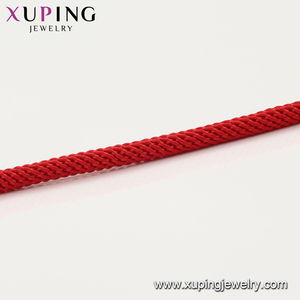 76773 XUPING Joyería de Mano, Diseño Simple de Cuerda Trenzada, Extensible, para Mujeres, Niños y Hombres, Chapado en Oro, Pulsera al por Mayor - Product Image 6