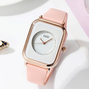 Mode gelée couleur étudiant montre simple silicone petite plaque carrée montre à quartz étanche montre pour femmes en gros - Product Image 5