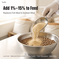 Poudre de levure inactive en vrac sans odeur étrange, parfum naturel de levure, additif alimentaire économique pour l'élevage du bétail, l'aquaculture et la reproduction des animaux de compagnie