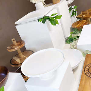 Acrylic Display <b>Box</b> for <b>Cakes</b> and Desserts, Buffet Display Stand, <b>Wedding</b> Vertical Display with Hollow Base - Product Image 3