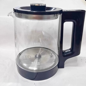 KSD-888-2 Bottom Fill Water <b>Kettle</b> Glass With Stainless Steel Cover Modern Design Lightweight 17cm - Product Image 1