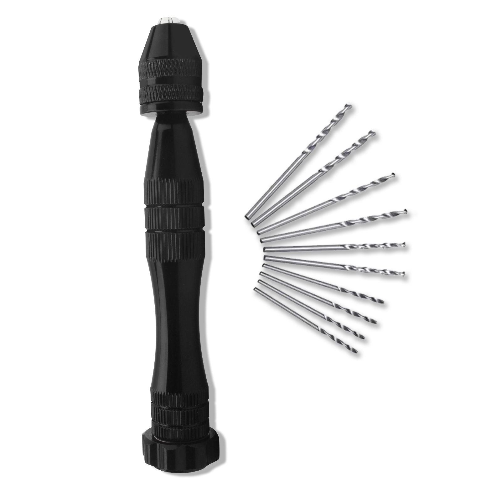 Jewelry making tools Mini Hand Drill 10pcs 0.8-3.0mm Twist Drill Bit