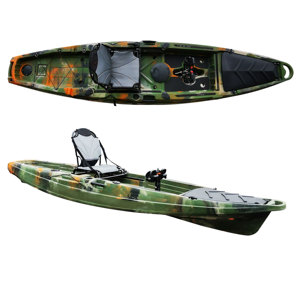 Nouveau système de propulsion à pédale Solo Lure de 14 pieds en LLDPE pour canoë/kayak de pêche, bateau <span class=keywords><strong>rigide</strong></span> et yacht de sport - Product Image 2