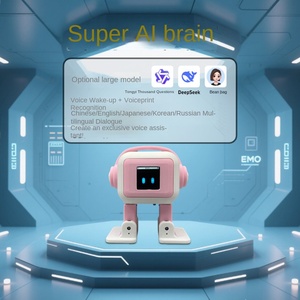 ชุดอุปกรณ์พัฒนาหุ่นยนต์โต้ตอบอัจฉริยะ <span class=keywords><strong>EMO</strong></span> รุ่น AI สำหรับตั้งโต๊ะ ใช้ชิป ESP32-S3 สามารถสนทนาและเต้นได้ ประกอบเองได้ - Product Image 3