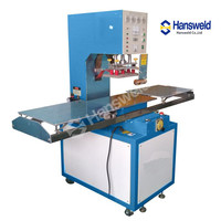 Machine de soudage RF, nouvelle machine de soudage haute fréquence HANSWELD PVC 25KW pour semelles de chaussures remplies de gel et de mousse