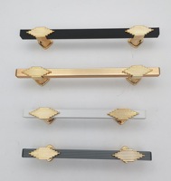 Plastique Bronze Européen Jaladores Porte Accessoires 96mm Tiroir Armoire Poignée Meubles Armoire Boutons