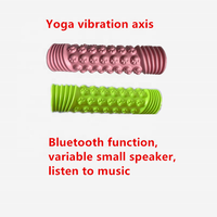 Rouleaux de massage électriques pour la thérapie des points de déclenchement des tissus profonds, rechargeables par USB, contrôle de la minuterie pour la récupération musculaire du corps, soulagement de la douleur
