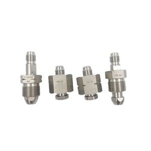 Conector de Acero Inoxidable LJFLO CGA580 CGA320 1/4 VCRM Macho, Adaptador para Cilindro de Gas Industrial de Alta Presión - Product Image 4