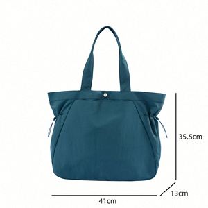 Bolsa de Compras Plegable Resistente Superet, Bolsa de Hombro Reutilizable Grande con Logotipo Personalizado - Product Image 5