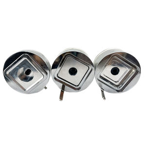 50*50mm quadratische austauschbare Knopf abzeichen herstellung Maschinen form - Product Image 2
