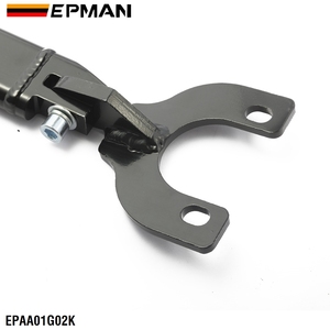 Barre de liaison arrière EPMAN noire pour 92-00 Civic EG <span class=keywords><strong>EK</strong></span> 93-97 Del Sol 94-01 Integra DC2 EPAA01G02K - Product Image 4