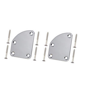 Piastra Triangolare per Manico di Basso Personalizzata in CNC - Oro Leggero con Viti di Facile Installazione - Product Image 1