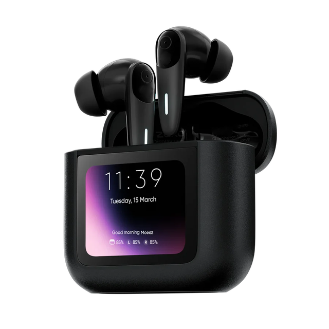 True Wireless Stereo Earbuds with ANC and ENC Digital Display In-Ear Design for 5.4 Touch Control