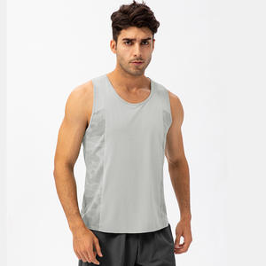 RUIQUWIN – Nouveau débardeur sportif patchwork pour homme, ample, sans manches, respirant, séchage rapide, idéal pour le fitness et les activités de plein air - Product Image 4