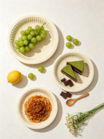Assiette Ronde Jetable Personnalisée Écologique de 6, 7, 8, 9 et 10 Pouces en Plastique Recyclé pour Salades, Nouilles, Mariages, Fêtes, Pique-niques et Restaurants