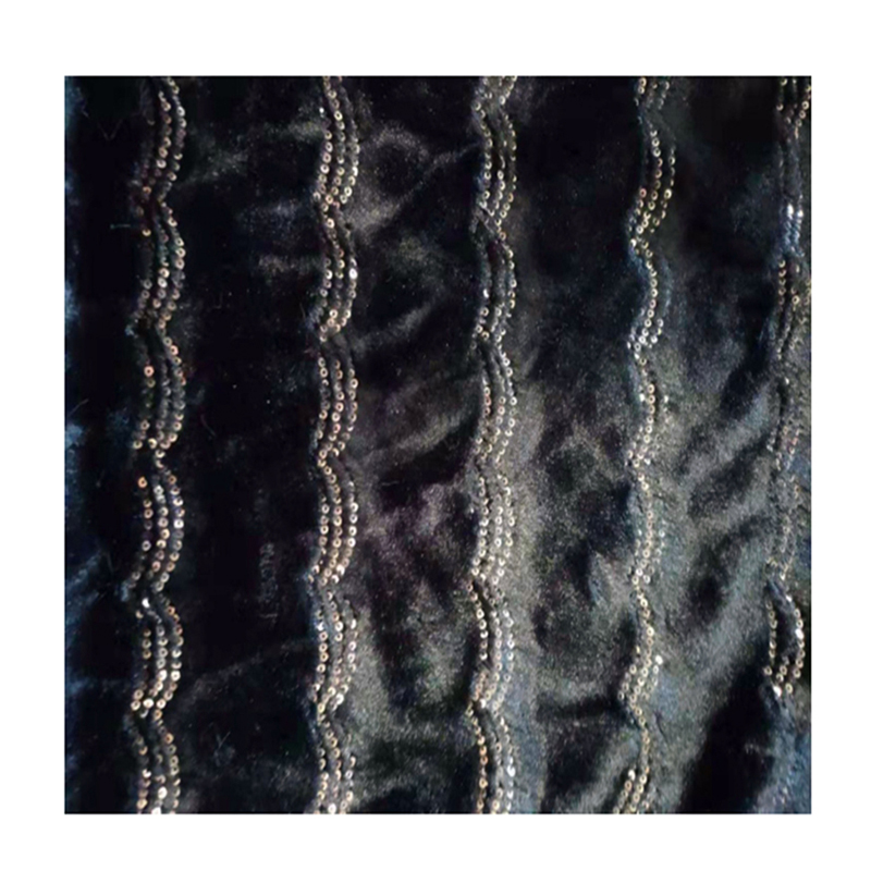 Хит продаж, фланель из 100% полиэстера с вышивкой и блестками из кроличьего меха для домашнего интерьера