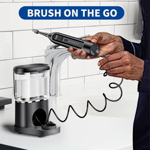 2 trong 1 đánh răng và dùng chỉ nha khoa Combo điện bàn chải đánh răng không dây nước mạnh mẽ nha khoa Flosser cho người lớn - Product Image 5