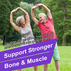 Yetişkinler İçin Sağlık Takviyesi Kalsiyum Vitamin D ve K Tabletleri Eklem Sağlığını Destekler Bağışıklık Sistemini Geliştirir Tabletler - Product Image 4