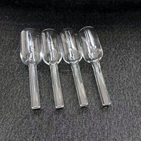 Tube de Quartz Transparent résistant à la chaleur, Ampoule en verre de Quartz personnalisée de différentes tailles