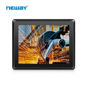 Dust-proof Screen 12 inch Square Display Touch Monitor Supports DC12-24V