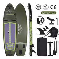 2024 origine chinoise SUP fournisseur paddle sup board gonflable ISUP planche de surf surf paddle board larges planches de pêche à vendre