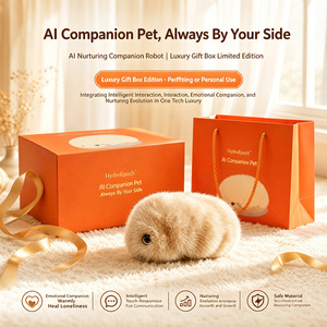 หุ่นยนต์สัตว์เลี้ยงแสนน่ารัก AI Nurturing Plush Pet Robot Companion <span class=keywords><strong>ป</strong></span>ี 2026 พร้อมระบบประสาทสัมผัสอารมณ์ขั้นสูง ตาไบโอนิค ระบบสัมผัสตอบสนอง <span class=keywords><strong>ป</strong></span>ลอดภัยสำหรับเด็ก <span class=keywords><strong>ป</strong></span>้องกันไฟฟ้าสถิต เหมาะเ<span class=keywords><strong>ป</strong></span>็นของขวัญ - Product Image 1