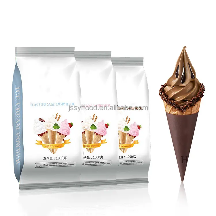 ミックスパウダー抹茶バニラストロベリーチョコレートココアフレーバーアイスクリームOEM卸売1kg高品質