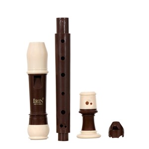 Flûte <span class=keywords><strong>à</strong></span> <span class=keywords><strong>bec</strong></span> en ABS, 8 trous, style baroque, instrument détachable avec repose-doigts et sac de transport, instrument de musique <span class=keywords><strong>à</strong></span> vent pour la salle de classe - Product Image 1