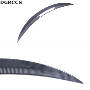 For 2 Series F22 Coupe/F23 Convertible/M2 F87 P Style Carbon Fiber Rear Bumper Spoiler Trunk Wing 2014-2020 Polished - Product Image 4