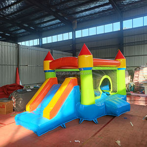 Castillo Inflable Yibei para Interiores y Exteriores con Tobogán y <span class=keywords><strong>Piscina</strong></span>, <span class=keywords><strong>Casa</strong></span> de Brinco Inflable, Equipo de Entretenimiento para Niños y Adultos en <span class=keywords><strong>Alquiler</strong></span> - Product Image 6