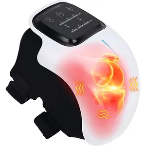 Infrarouge douleur soulager genou arthrite traitement électrique intelligent physiothérapie compresse chaude pied jambe masseur Machine avec chaleur