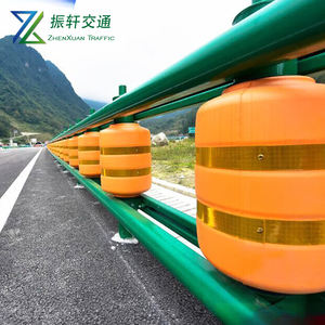 Barrera DE SEGURIDAD rodante, barandilla de carretera, barrera de rodillos, barrera de barandilla EVA, barandilla antichoque, tráfico - Product Image 1