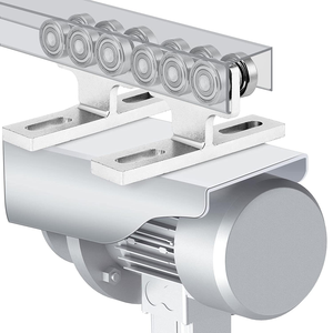 Sistem Pengangkat Garasi Overhead, Pengangkat Listrik, Rak Roda 2/3/4, Perakitan Troli, Saluran Penyangga, Troli Manual Senyap, Roller OEM - Product Image 5