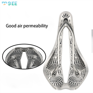 <span class=keywords><strong>Selle</strong></span> de vélo SeeMore OEM, imprimée en 3D, en alliage de titane, haute résistance, <span class=keywords><strong>ultra</strong></span> légère, respirante, amortissante, creuse - Product Image 5