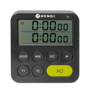 Timer Nero HENDI per Attrezzature da Forno 82x20x(H)86mm - Product Image 1