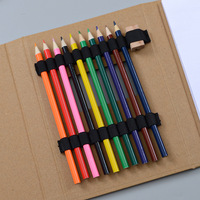 Cadeaux promotionnels personnalisés avec logo, ensemble de livres de coloriage pour enfants, dessin et croquis avec 12 crayons de couleur et taille-crayon